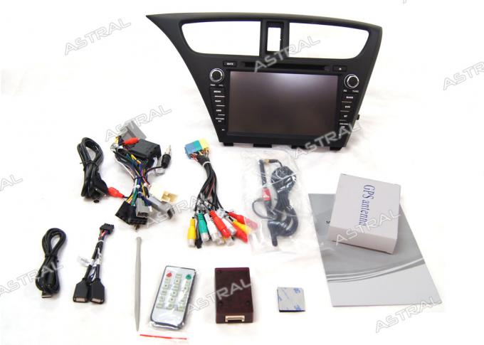 Hondas 2014 bürgerlicher androider DVD 3G Wifi Heckkamera-Input der Luken-Rückseiten-Navigationsanlage-