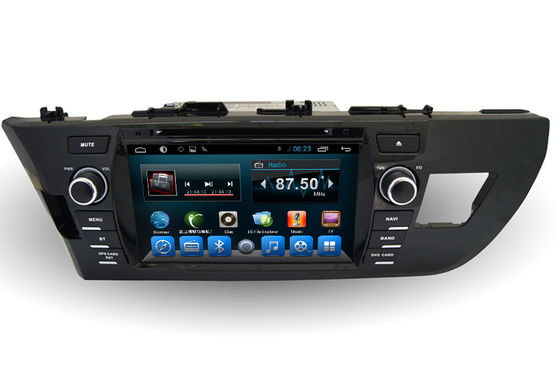 China Viererkabel-Kern-Toyotas GPS des Lärm-2 Navigations-Radio BT für Corolla Europa 2014 fournisseur
