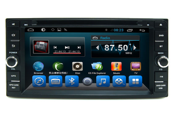 China Lärm-Auto-DVD-Spieler GPS-Navigationsanlage des Schwarz-2 für Toyota-Universalität fournisseur