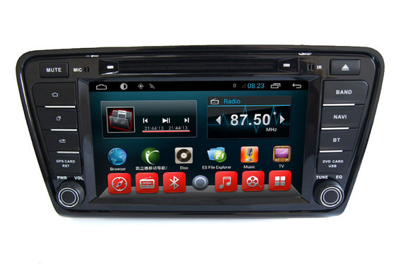 China Androides Spieler Auto Dvd MP3 MP4 Auto VW GPS der Navigationsanlage-Skoda Octavia A7 fournisseur