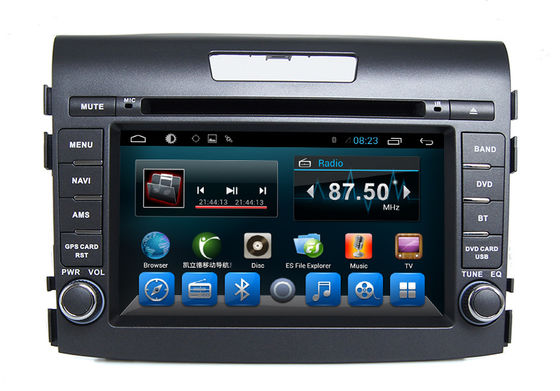 China Selbst-Multimedia-Auto-Fernsehdvd-spieler CRV 2012 DVD GPS Radio-Spieler des Android-Viererkabel-Kern-RDS fournisseur