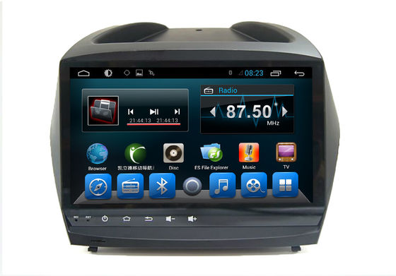 China Viererkabel-Kern-Auto Dvd des Android-4,4 Fahrzeug GPS-System 2012 Stereospieler-IX35 fournisseur