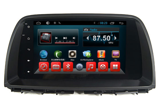 China Mazdas 2 zentrales Multimidia GPS Radio-System des Lärm-Auto-DVD für androiden CX-5 Touch Screen fournisseur