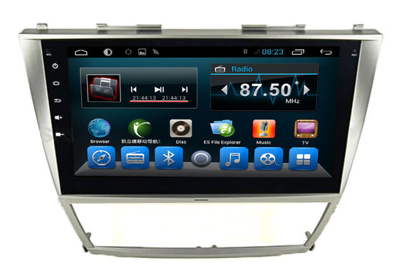 China Androide zentrale Multimedia-Toyota-Fahrzeug GPS-Navigationsanlage für Toyota Camry 2008 fournisseur
