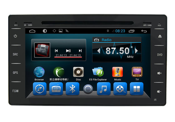 China Androide Navigation Auto Dvd-Multimedia-Toyotas GPS für Hilux 2015 2016 Kitkat-Systeme fournisseur