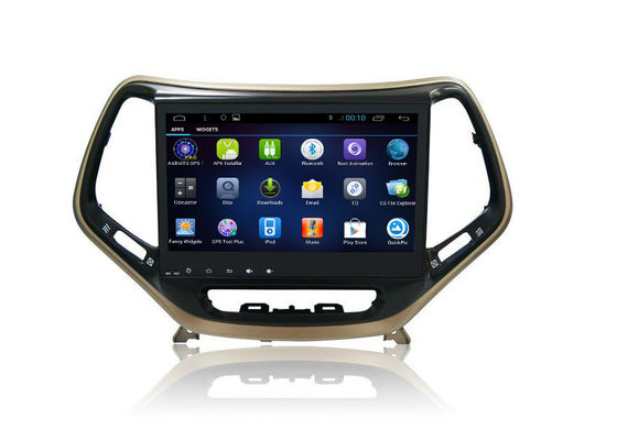 China 2 Lärm-Auto-Multimedia-Navigationsanlage für Jeep Cherokee Auto-DVD-Spieler Android-4,4 fournisseur
