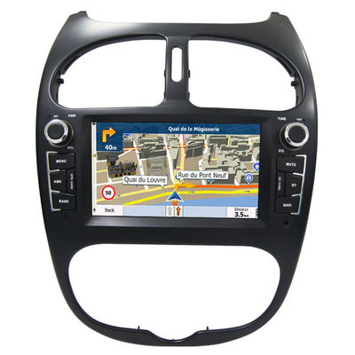 China Navigations-Auto-Multimedia-DVD-Spieler Peugeot 206 GPS mit Android/Windows-System fournisseur