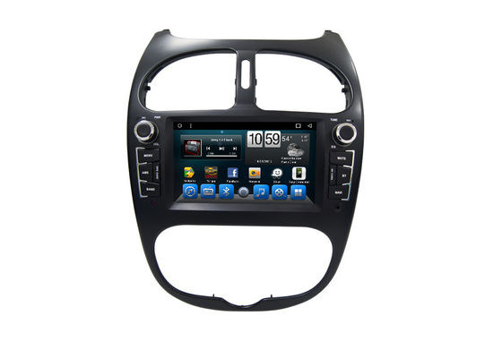 China Radiogerät Android-Auto FMs morgens Gps-Navigationsanlage für Peugeot 206 fournisseur