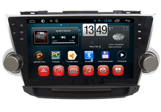 China Navigation Android-System-TOYOTA GPS mit Kamera-Input 3G WIFI Bluetooth fournisseur