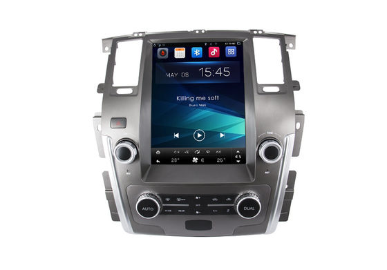 China Navigationsanlage Nissan Patrols GPS mit 12,1 Zoll Tesla Bildschirm/Bluetooth fournisseur