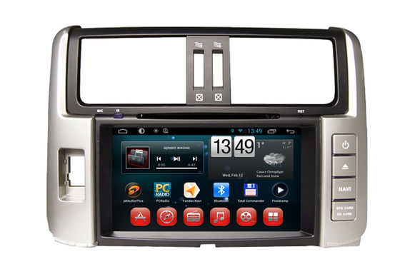 China DVD-Spieler Toyotas Prado GPS Navigationsanlagen 2012 Android 4,1 für Autos im Schlag fournisseur