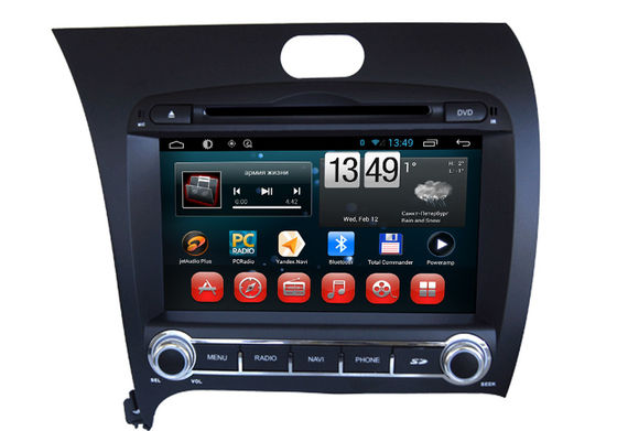 China Stärke 3G WIFI Bluetooth Cerato K3 KIA-DVD-Spieler androide GPS-Navigation 2013 für Autos fournisseur