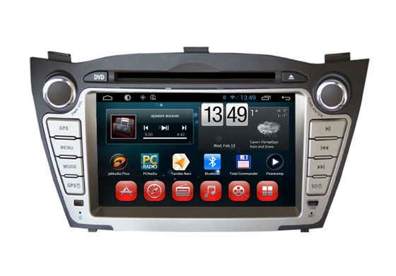 China DVD-Spieler IX35 Tucson Hyundai androider GPS-Navigations-Heckkamera-Input Bluetooth fournisseur
