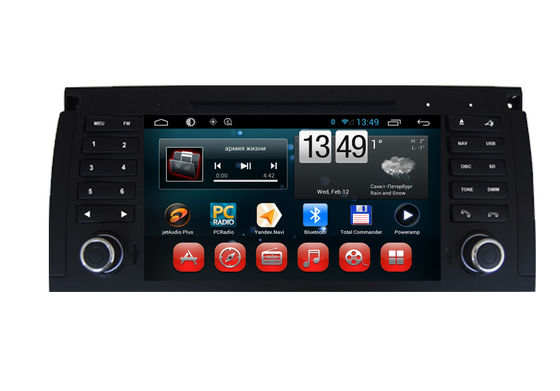 China Zentraler Multimidia GPS Hebräer Kamerad-Touch Screen BMWs E39 mit DVD/BT/ISDBT/DVBT/ATSC fournisseur