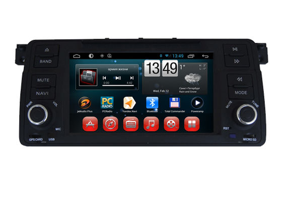 China zentraler Multimidia GPS BMW E46 Auto-DVD-Spieler 3G Wifi HD mit Lenkrad-Steuerung fournisseur