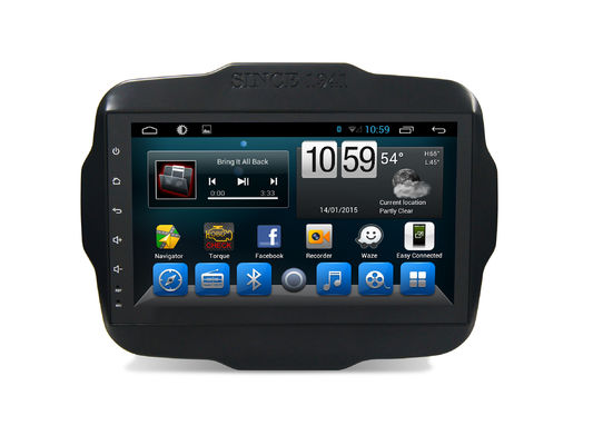 China GPS-Navigationsanlage Auto 4G SIM DSP Unterstützung 9 Zoll-Jeep-Abtrünniger-Androids Bluetooth fournisseur
