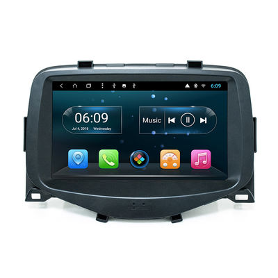 China 8-INCH Toyota Aygo Android Touch Screen Auto-Audioradio GPS-Navigator 2013-2018 mit Spiegel-Verbindung CarPlay 4G SIM fournisseur