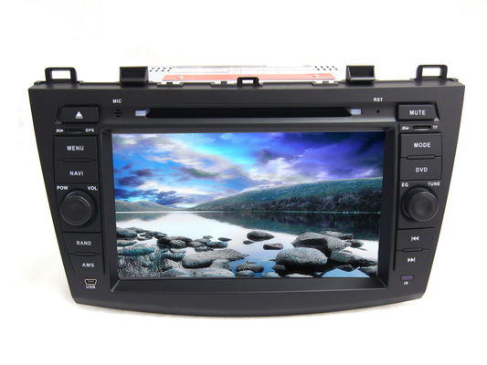 China Zentraler Multimediaradiodvd-spieler gps-Audiostereolithographie Auto Android 4,4 für Mazda 3 fournisseur