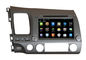 Bürgerlicher linke Seiten-Honda-Navigationsanlage androider OS-DVD-Spieler-Doppelzone BT-Fernsehen iPod 3G WIFI fournisseur