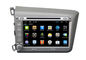 Bürgerlicher linke Seiten-Navigationsanlage Hondas 2012 androider OS-DVD-Spieler-Doppelzone BT-Fernsehen iPod fournisseur