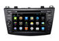 Auto-Multimedia-Navigationsanlage-DVD-Spieler-Ersatzkamera-Input SWC Mazdas 3 androider fournisseur