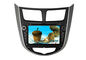 DoppelTouch Screen zone HYUNDAI-DVD-Spieler Verna-Akzent-Solaris-Navigation GPS-Medien Fernsehen BT fournisseur