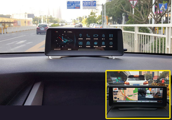 China Auf Auto-Rückseiten-Parksystem Buit des Schlag-Auto-DVR in Gps-Navigation mit ADAS-8-Zoll-Bildschirm fournisseur