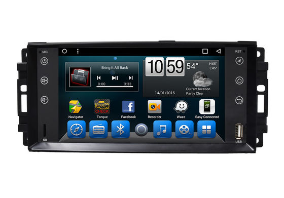 China Jeep 2 Dn-Stereoauto-Multimedia-Navigationsanlage 7 Zoll-Touch Screen GPS-Radio fournisseur