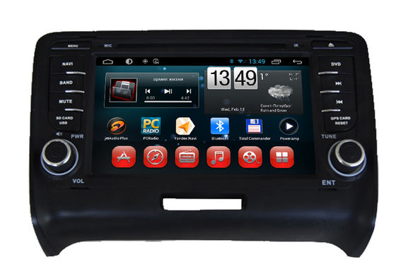 China Auto Audis TT GPS-Navigationsanlage-androider Auto-DVD-Spieler 3G WIFI SWC fournisseur