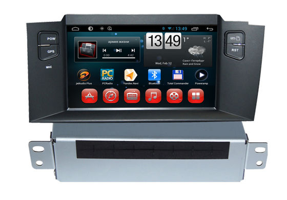 China Androide GPS Navigation Auto Infor Citroen DVD-Spieler-C4L mit Rückfahrkamera fournisseur