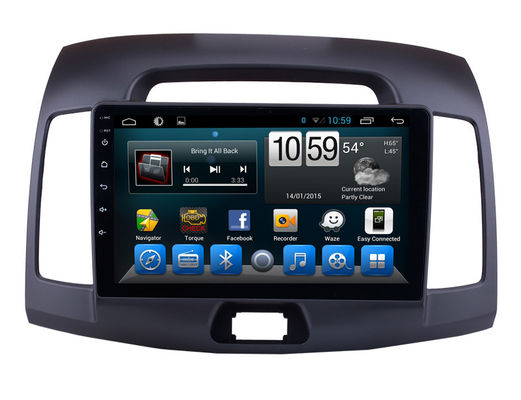 China Radio-Android-Auto-Media Players 9 WIFIS Bluetooth Zoll Hyundai Elantra 2007-2011 fournisseur