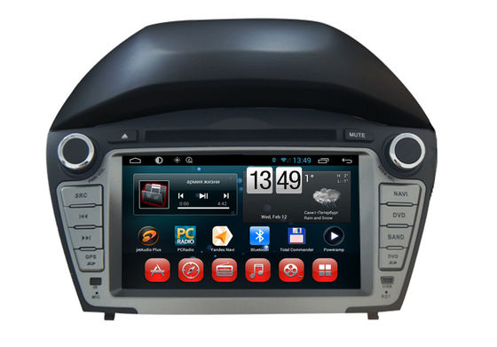 China Kapazitiver Touch Screen Bluetooth SWC Wifi GPS 3G Hyundai-DVD-Spieler-IX35 2014 fournisseur